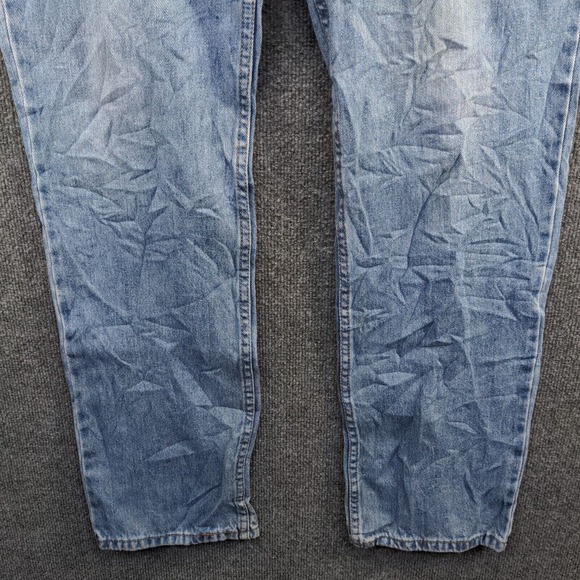 Levi's 516 Men's Straight Jeans Blue 38x34 5-Pocket Medium Wash Cotton - Picture 4 of 14